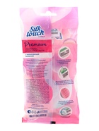 Станок одноразовый женский Carelax Silk Touch, 3 лезвия с увлажняющей полоской (4+1), 5 шт. - Фото 2