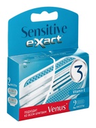 Кассеты женские E-Xact 3 лезвия, 2 шт. - фото 809622960