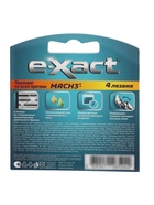 Кассеты мужские E-Xact 4 лезвия, 8 шт. - фото 809622971