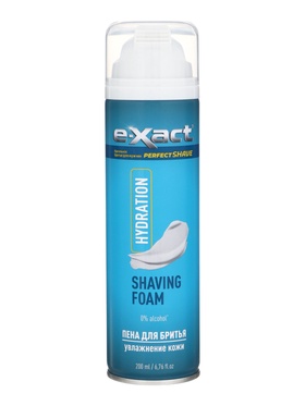 Пена для бритья E-Xact, увлажняющая, 200 мл