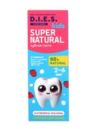 Зубная паста детская D.I.E.S. Kids «Клубника и малина» (2-6 лет), 50 мл - фото 809623050