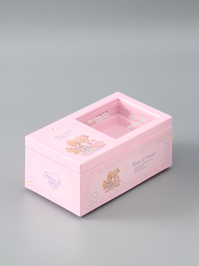 УЦЕНКА Шкатулка музыкальная "Детские секреты" механическая 17х9,5х7,8 см