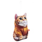 Мягкая игрушка - антистресс «Кот в капюшоне», 21 см - фото 9536736