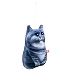 Мягкая игрушка - антистресс «Кот», серый, 21 см - фото 9536746