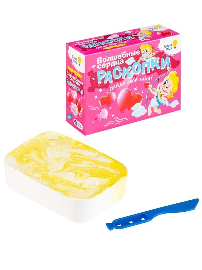 Набор для раскопок Dream Makers «Волшебные сердца», 4 фигурки