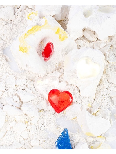 Набор для раскопок Dream Makers «Волшебные сердца», 4 фигурки