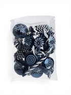 УЦЕНКА Набор украшений пластик 17 шт "Ярмарка волшебства" 6 см, синий - Фото 12