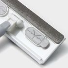 УЦЕНКА Окномойка с насадкой из микрофибры + велюр, стальная телескоп ручка 25х9х82(126) см 1102237 - Фото 6