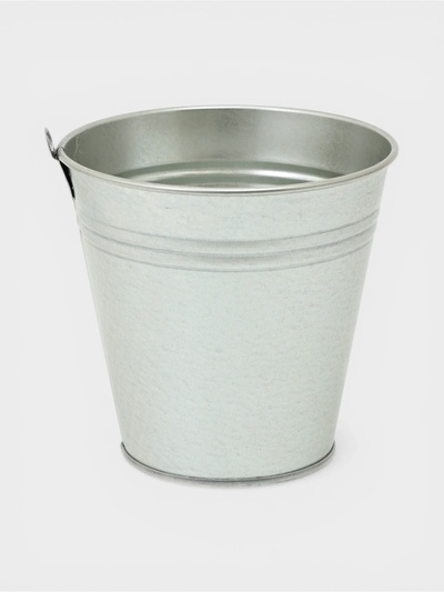 УЦЕНКА Ведро оцинкованное, нет ручки, 1 л