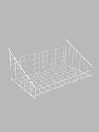 УЦЕНКА Стойка прикассовая 190*64,5*55, 3 корзины, 3 гребёнки, цвет белый - Фото 6