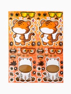 Наклейки детские для творчества «Зверята», набор 16 шт. - фото 809623276