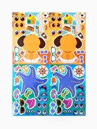 Наклейки детские для творчества «Животные», набор 24 шт. - фото 809623289