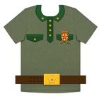 Футболка детская зелёная с нанесением, рост 122 см - фото 123133480