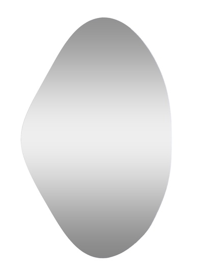 Зеркало для ванной комнаты, фигурное, 46×44 см