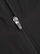 Ветровка мужская с капюшоном, размер L (50), спортивная, чёрная - Фото 2