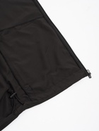 Ветровка мужская с капюшоном, размер L (50), спортивная, чёрная - Фото 7