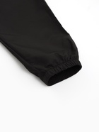 Ветровка мужская с капюшоном, размер XL (52), спортивная, чёрная - Фото 7