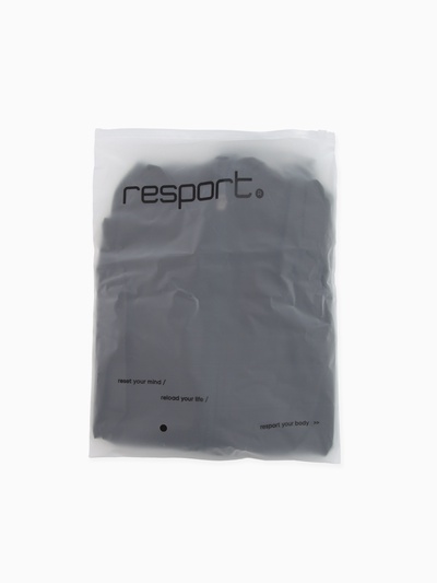 Ветровка женская спортивная Resport с капюшоном, размер 48 (L), чёрная