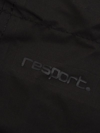 Ветровка женская спортивная Resport с капюшоном, размер 48 (L), чёрная