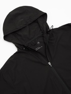 Ветровка женская спортивная Resport с капюшоном, размер 50 (XL), чёрная - фото 809623347