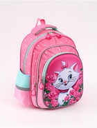 Рюкзак школьный с эргономичной спинкой «Коты аристократы» - Фото 2