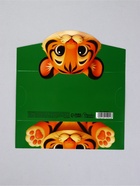 Конверт для денег формовой «Тигруля», 17.5×10 см - Фото 5