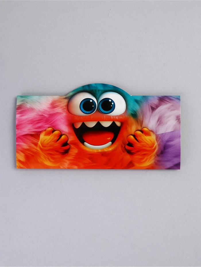 Конверт для денег формовой «Дружочек», 17.5×10 см - Фото 1