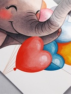 Конверт для денег формовой «Слоник», 17.5×10 см - Фото 3