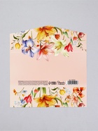 Конверт для денег формовой «Нежные цветы», 17.5×10 см - Фото 5