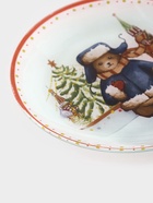 УЦЕНКА Тарелка десертная новогодняя Доляна «Московский мишка», d=19 см, стекло - Фото 4