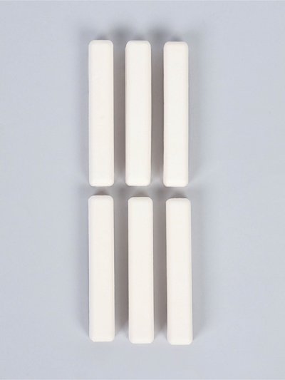 Мел белый "Kuromi",  6 шт , в картонной упаковке с европодвесом