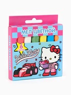 Мел цветной Hello Kitty&friends, 6 шт., в картонной упаковке с европодвесом 11009656 - фото 10058369