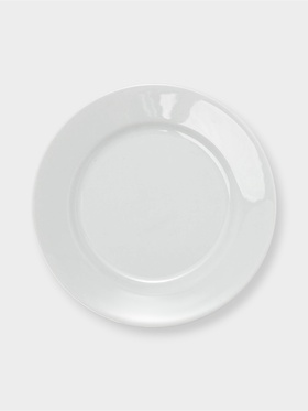Тарелка Добрушский завод «Тренд», d=19 см, фарфор, белая 10990129
