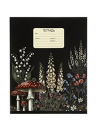 Тетрадь 12 листов в клетку Calligrata «Грибы», блок офсет, 5 В МИКС 10991177