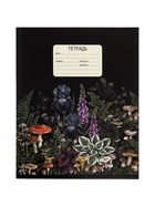 Тетрадь 12 листов в клетку Calligrata «Грибы», блок офсет, 5 В МИКС 10991177