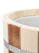 Ведро-запарник для бани и сауны «Термо», 15 л, деревянное, пластиковая вставка, ручка-верёвка - Фото 4