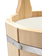 Ведро-запарник для бани и сауны, 10 л, деревянное, пластмассовая вставка - Фото 4