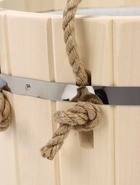 Ведро-запарник для бани и сауны, 15 л, деревянное, пластмассовая вставка - Фото 3