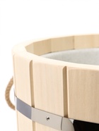 Ведро-запарник для бани и сауны, 15 л, деревянное, пластмассовая вставка - Фото 4