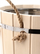 Ведро-запарник для бани и сауны, 20 л, деревянное, нержавеющая вставка - Фото 3