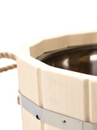 Ведро-запарник для бани и сауны, 20 л, деревянное, нержавеющая вставка - Фото 4