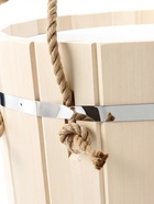 Ведро-запарник для бани и сауны, 20 л, деревянное, пластмассовая вставка - Фото 3