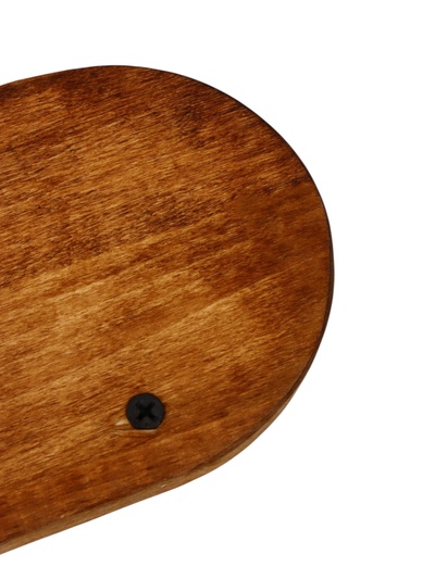 Вешалка для бани и сауны «Банька», 48×7×9 см, деревянная, 5 крючков