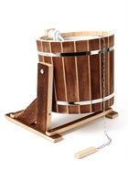 Обливное устройство для бани «Русская забава», 15 л, с пластиковой вставкой, с дозатором - Фото 3