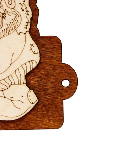 Табличка для бани «Банька», 28×11 см, деревянная