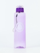УЦЕНКА Бутылка для воды "Люби себя", 600 мл, цвет фиолетовый - Фото 2