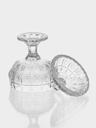 Сахарница, h=16.5 см, на ножке, стекло - фото 809623572