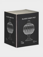 Сахарница, h=16.5 см, на ножке, стекло - фото 809623573