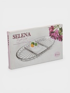 Менажница  SELENA 3 секции овал - фото 809623595