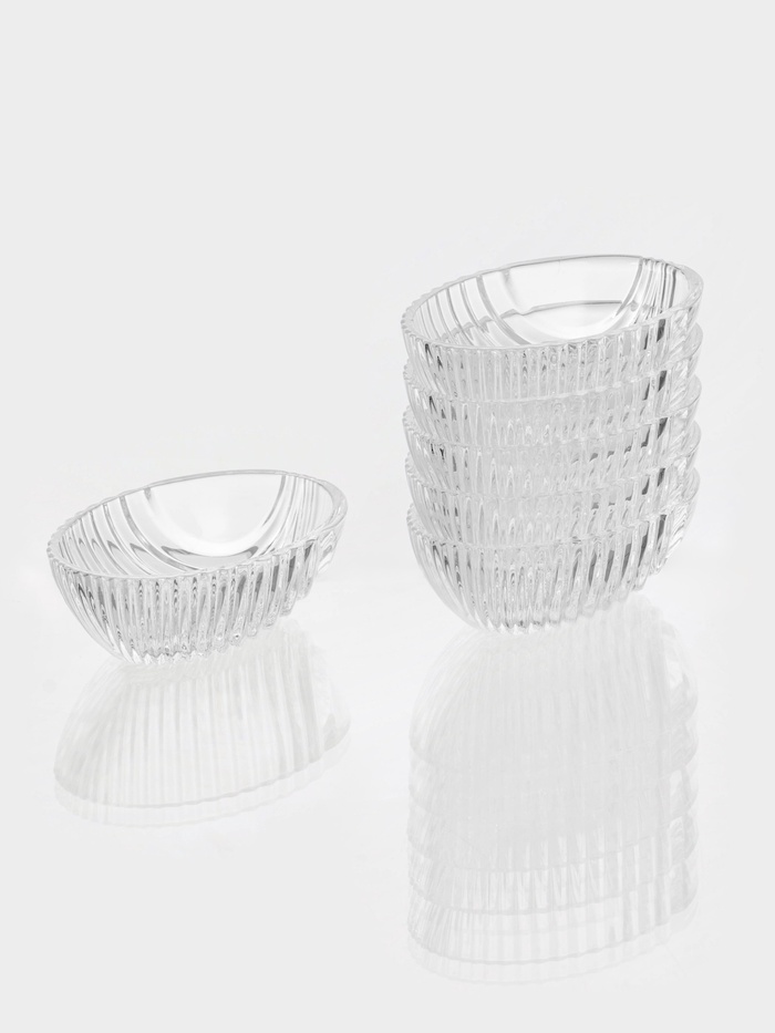 Набор салатников SANTA, 130 мл, размер одного салатника 11.5×7.5 см, 6 шт.